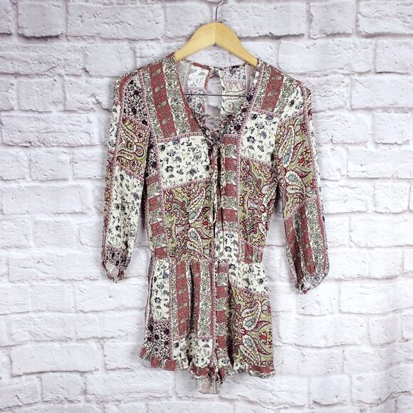 American Eagle romper xs paisley - Picture 1 of 12